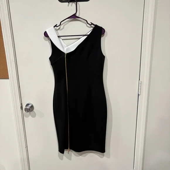 Calvin Klein Little black dress size 6 - Picture 5 of 8